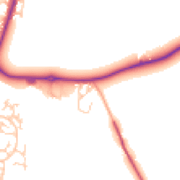 Daytime road noise heatmap for OX11 9FP