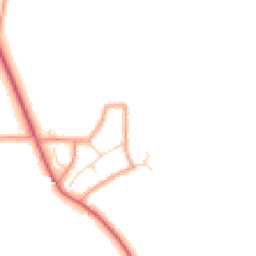 Daytime road noise heatmap for OX11 9JB