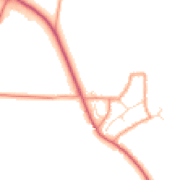 Daytime road noise heatmap for OX11 9JR