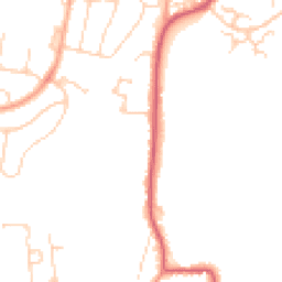 Daytime road noise heatmap for OX11 9JY