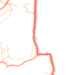 Daytime road noise heatmap for OX11 9LA