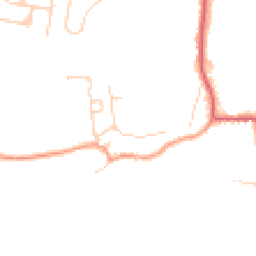 Daytime road noise heatmap for OX11 9LS
