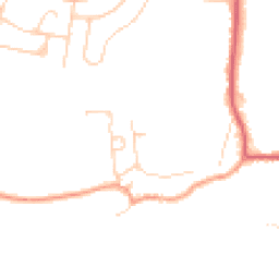 Daytime road noise heatmap for OX11 9LU