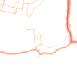 Daytime road noise heatmap for OX11 9LY