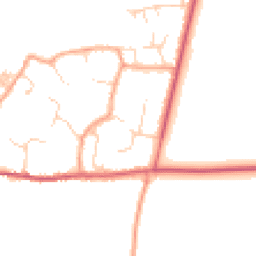 Daytime road noise heatmap for OX11 9NA