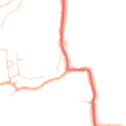 Daytime road noise heatmap for OX11 9NB