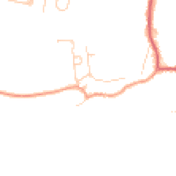 Daytime road noise heatmap for OX11 9NE