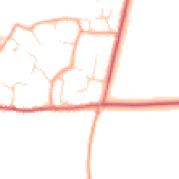 Daytime road noise heatmap for OX11 9NR