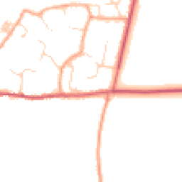 Daytime road noise heatmap for OX11 9NU