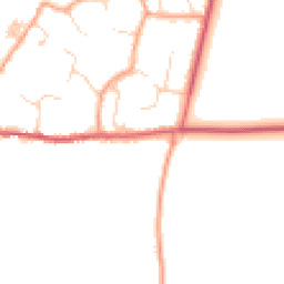 Daytime road noise heatmap for OX11 9NX