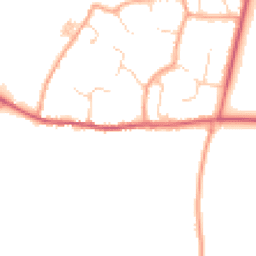 Daytime road noise heatmap for OX11 9NY