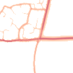 Daytime road noise heatmap for OX11 9PN