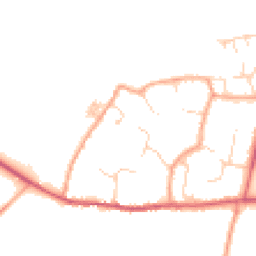 Daytime road noise heatmap for OX11 9PZ