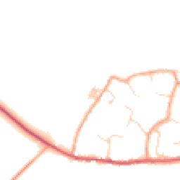 Daytime road noise heatmap for OX11 9QD