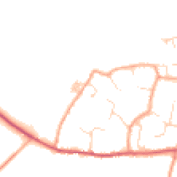 Daytime road noise heatmap for OX11 9QE