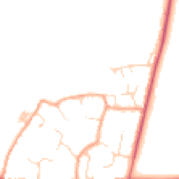 Daytime road noise heatmap for OX11 9QJ