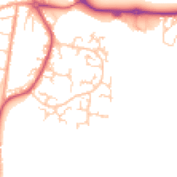Daytime road noise heatmap for OX11 9RH