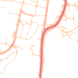 Daytime road noise heatmap for OX11 9TA