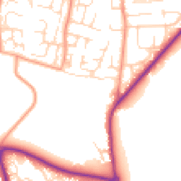 Daytime road noise heatmap for OX12 0AD