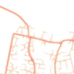 Daytime road noise heatmap for OX12 0AX