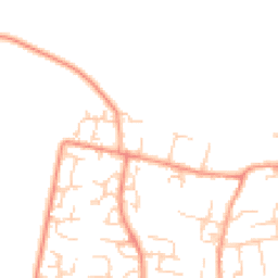 Daytime road noise heatmap for OX12 0AY