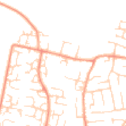 Daytime road noise heatmap for OX12 0BD