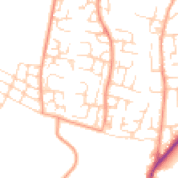 Daytime road noise heatmap for OX12 0DF