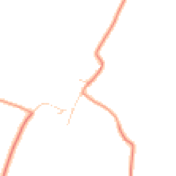 Daytime road noise heatmap for OX12 0DP