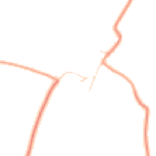 Daytime road noise heatmap for OX12 0DZ