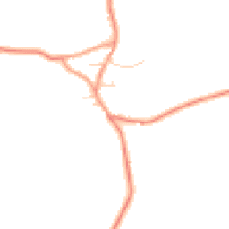 Daytime road noise heatmap for OX12 0EN