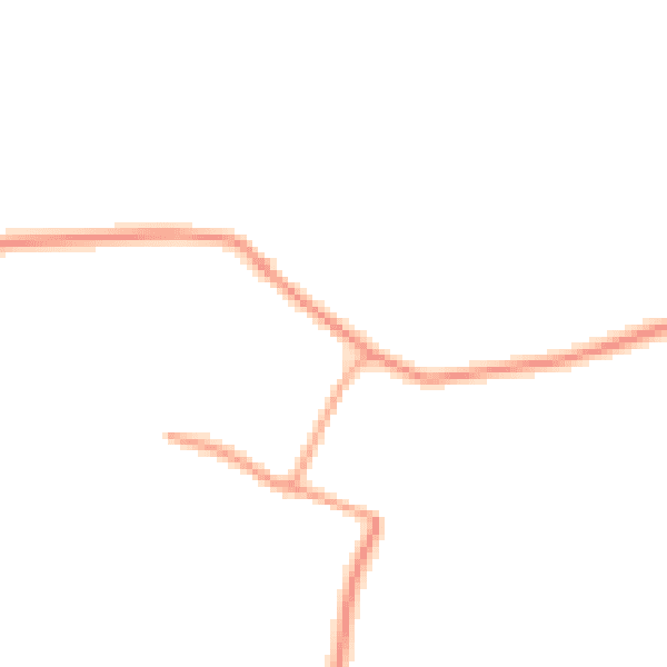 Daytime road noise heatmap for OX12 0EQ