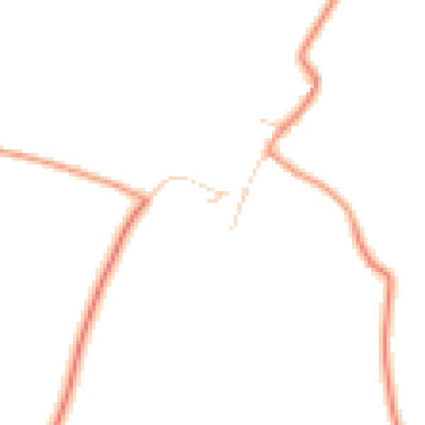 Daytime road noise heatmap for OX12 0EZ