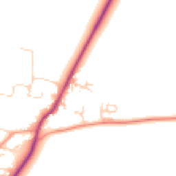 Daytime road noise heatmap for OX12 0FH