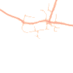 Daytime road noise heatmap for OX12 0FP