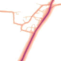 Daytime road noise heatmap for OX12 0GH