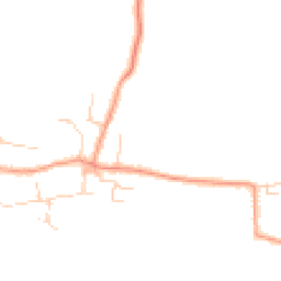 Daytime road noise heatmap for OX12 0GY