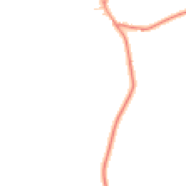 Daytime road noise heatmap for OX12 0HD