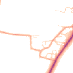 Daytime road noise heatmap for OX12 0JL