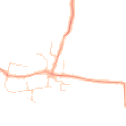 Daytime road noise heatmap for OX12 0LD
