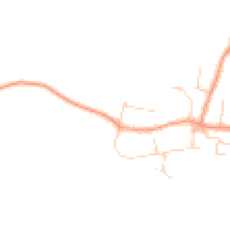 Daytime road noise heatmap for OX12 0LL