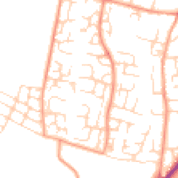 Daytime road noise heatmap for OX12 0NH