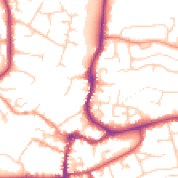 Daytime road noise heatmap for OX12 7BL