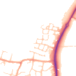 Daytime road noise heatmap for OX12 7FG