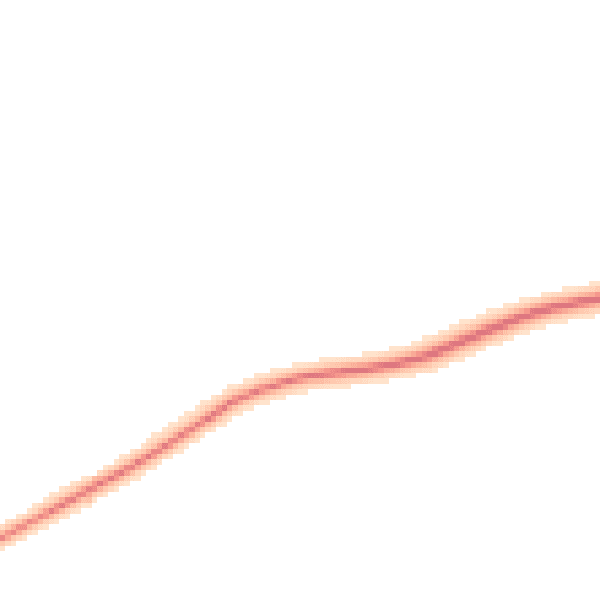 Night-time road noise heatmap for OX12 7GF