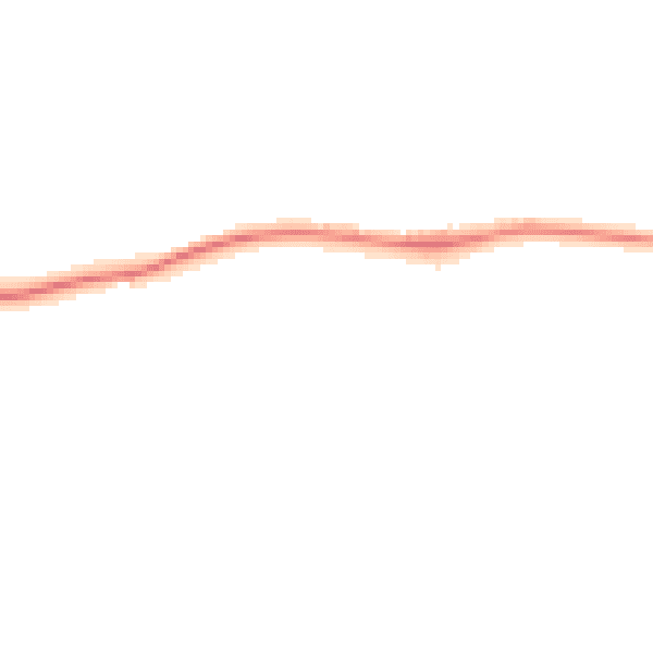 Night-time road noise heatmap for OX12 8BJ