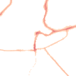Night-time road noise heatmap for OX12 8BU