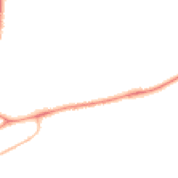 Night-time road noise heatmap for OX12 8EL