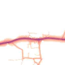 Daytime road noise heatmap for OX12 8GB