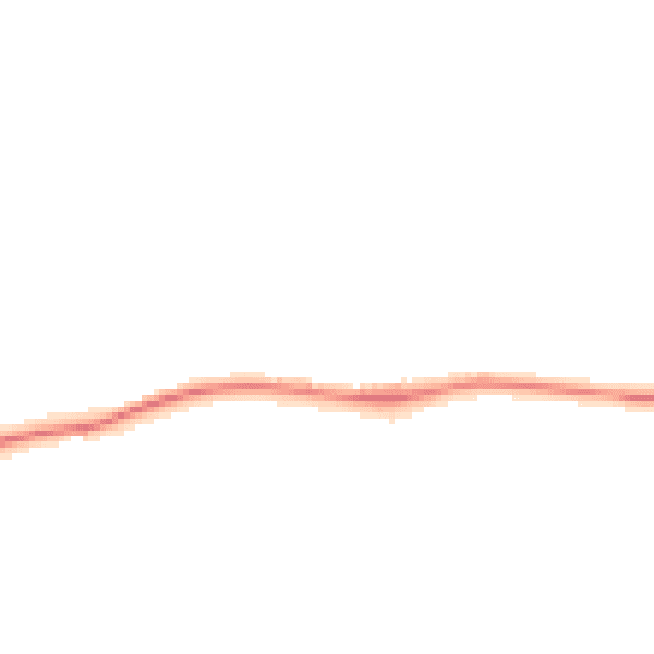 Night-time road noise heatmap for OX12 8GB