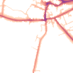Daytime road noise heatmap for OX12 8GR